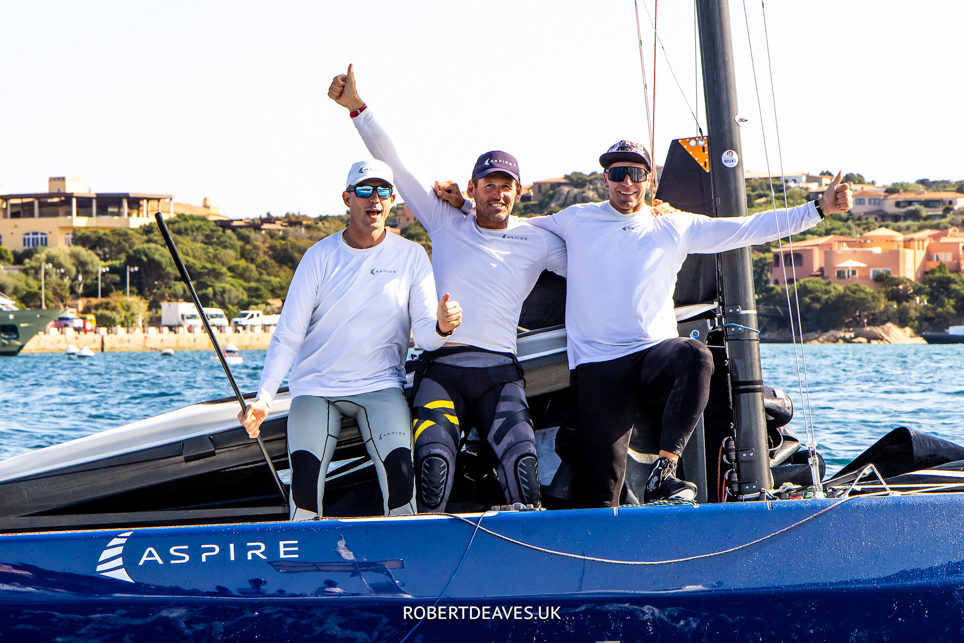 Kusznierewicz helms Aspire to the top at the 5.5 Metre World Championship